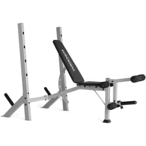 Weider Platinum Olympic Bench & Rack for $102