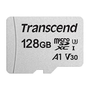 Transcend 128GB MicroSDXC/SDHC 300S Memory Card TS128GUSD300S for $12