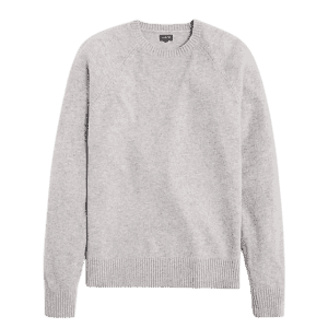 J.Crew Factory Men's Lambswool Blend Crewneck Sweater for $18