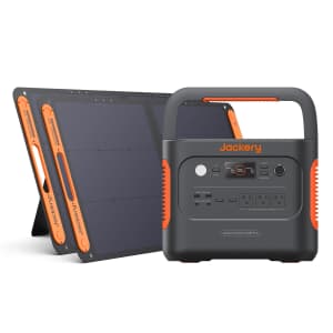 Jackery Explorer 1000 Plus 1,264Wh Portable Power Station w/ Solar Panels for $999