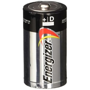 Eveready Energizer Max E95FP-8 D Alkaline Batteries 8 Pack for $26