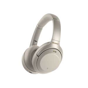 Sony WH1000XM3 Bluetooth Wireless Noise Canceling Headphones Silver WH-1000XM3/S (Renewed) for $295