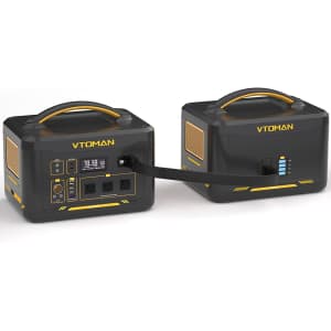 Vtoman Jump 1000 Portable Power Station w/ Extra Battery for $2,250