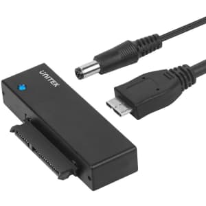 Unitek USB 3.0 to SATA III Hard Drive Adapter for $11 Unitek USB 3.0 to SATA III Hard Drive Adapter for $11
