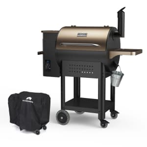 8-in-1 Wood Pellet Grill and Smoker for $250