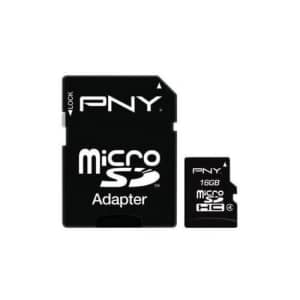 PNY Class 4 MicroSD Card - 16GB for $12