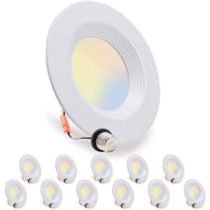Energetic Smarter Lighting 5/6" LED Recessed Light 12-Pack for $40 Energetic Smarter Lighting 5/6" LED Recessed Light 12-Pack for $40