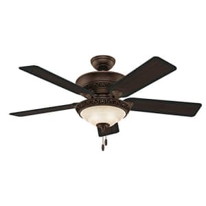 Hunter Fan Company Italian Countryside Indoor Ceiling Fan with LED Lights and Pull Chain Control, for $176