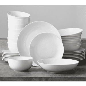 Member's Mark 32-Piece Porcelain Dinnerware Set for $40 for members Member's Mark 32-Piece Porcelain Dinnerware Set for $40 for members