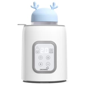 GROWNSY 8-in-1 Fast Baby Milk Warmer for $28