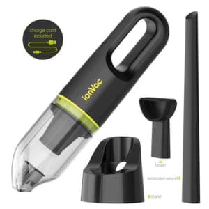 IonVac USB Cordless Vacuum for $20