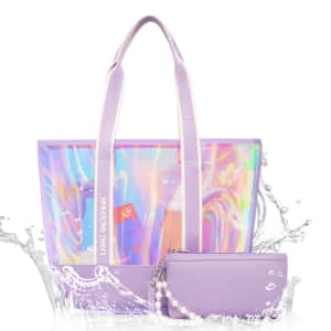 Long Vacation Beach Tote Bags for $15