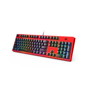 Aukey Mechanical Gaming Keyboard w/ Red Switches for $27 Aukey Mechanical Gaming Keyboard w/ Red Switches for $27