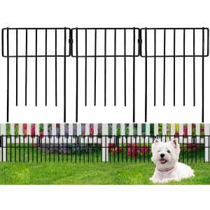 Animal Barrier Fence 10-Pack for $15