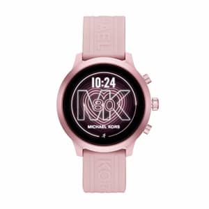 Michael Kors Access Women's MKGO Touchscreen Aluminum and Silicone Smartwatch, Blush/Pink-MKT5070 for $195