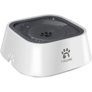 TagME 34-oz. Dripless Pet Water Bowl for $13