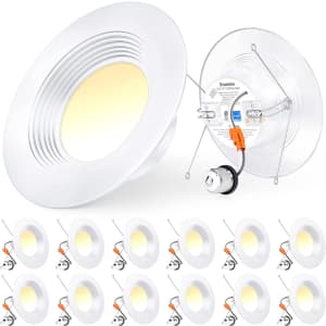 Ensenior 5" or 6" LED Can Light 12-Pack for $40 Ensenior 5" or 6" LED Can Light 12-Pack for $40
