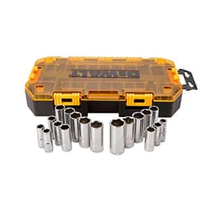 Dewalt 20-Piece 3/8" Drive Deep Combination Socket Set for $19 Dewalt 20-Piece 3/8" Drive Deep Combination Socket Set for $19