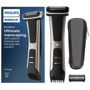Philips Norelco Bodygroom Series 7000 Showerproof Body Trimmer & Shaver Premium Bundle for $53