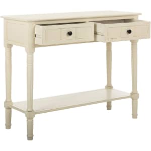 Safavieh American Homes Collection Samantha 2-Drawer Console Table for $111 Safavieh American Homes Collection Samantha 2-Drawer Console Table for $111