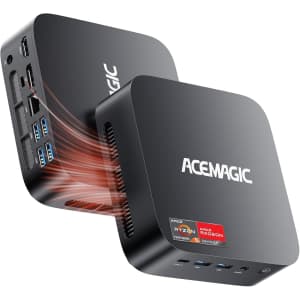 AceMagician AMD Ryzen 5 Mini Desktop PC for $217