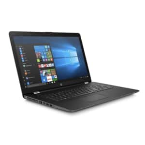 HP 17.3" HD+ Notebook (2018 New), Intel Core i3-7100U Processor 2.4 GHz, 8GB Memory, 2TB Hard for $530