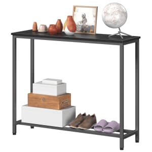 Joz Industrial Narrow Console Table for $40