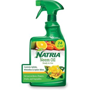 Natria Neem Oil Organic Insect Killer & Disease Control 24-oz. Spray for $6