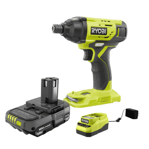 Ryobi ONE+ 18V Cordless 1/4" Impact Driver Kit for $49 Ryobi ONE+ 18V Cordless 1/4" Impact Driver Kit for $49