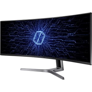 Samsung 49" Super Ultrawide 1440p 120Hz QLED Curved Gaming Monitor for $900