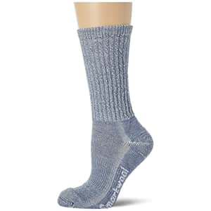 Smartwool SW010293G61L Women's Hike Classic Edition Light Cushion Crew Socks Mist Blue L for $20