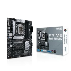 ASUS Prime B660-Plus D4 Intel LGA 1700 ATX DDR4 Motherboard for $249