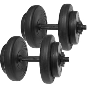 BalanceFrom 40-lb. All-Purpose Weight Set for $27