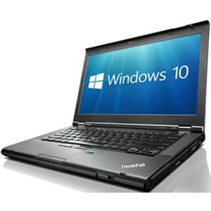 Lenovo ThinkPad T430 14" Laptop, Intel Core i5, 8GB RAM, 320GB HDD, Webcam, DVD, Win10 Home. for $180