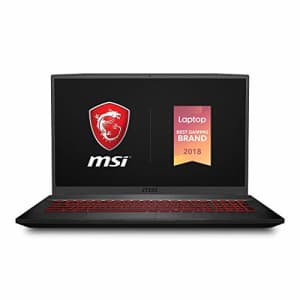 MSI GF75 Thin 9SC-027 17.3" Gaming Laptop, Thin Bezel, Intel Core i7-9750H, NVIDIA GeForce GTX1650, for $1,200