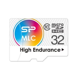 Silicon Power 32GB High-Endurance microSDHC CL10 MLC Memory Card for $15