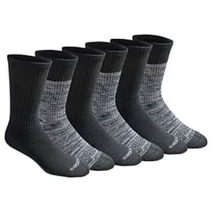 Dickies Men's Dri-tech Moisture Control Crew Socks Multipack for $17