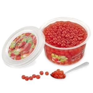 The Inspire Food Company 1-lb. Popping Boba Pearls for Bubble Tea for $10 The Inspire Food Company 1-lb. Popping Boba Pearls for Bubble Tea for $10
