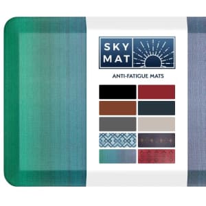 Sky Solutions Anti Fatigue Floor Mat - 3/4" Thick Cushioned Kitchen Rug, Standing Desk Mat - for $35