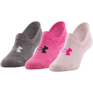 Under Armour Unisex-Adult Essential Ultra Low Tab Socks, 3-Pairs, Pink Note/Electro Pink/Electro for $17 Under Armour Unisex-Adult Essential Ultra Low Tab Socks, 3-Pairs, Pink Note/Electro Pink/Electro for $17