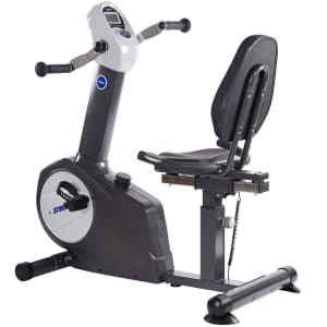 BalanceFrom X1 Folding Magnetic Upright Exercise Bike with Pulse