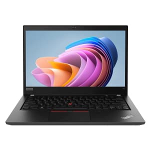 Lenovo ThinkPad T14 10th-Gen. i7 14" 2-in-1 Touch Laptop for $500