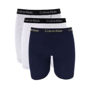 Calvin Klein Men's Boxer Briefs 3-Pack for $18 or 3 for $48