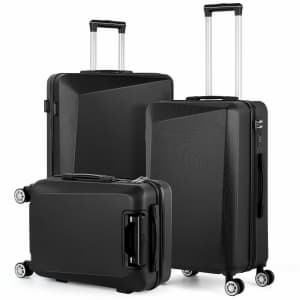 3-Piece Hardside Luggage Set for $73