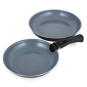 Tower Paddle Boards Tower T800203 Freedom 3 Piece Cookware Set with Ceramic Coating, Stackable Design and Detachable for $42