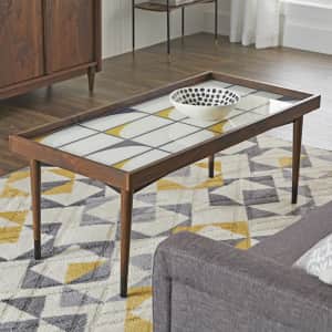 BH&G Montclair Tray Top Coffee Table for $50 BH&G Montclair Tray Top Coffee Table for $50