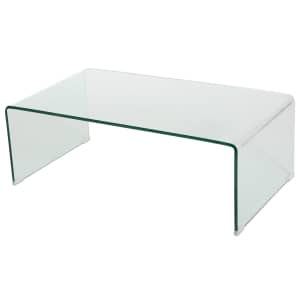 Noble House Roman Tempered Glass Coffee Table for $110 Noble House Roman Tempered Glass Coffee Table for $110