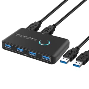 Jancane USB 3.0 Switch Selector for $20