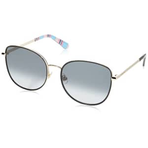 Kate Spade New York womens Maryam/G/S Sunglasses, Gold, 56mm 17mm US for $55
