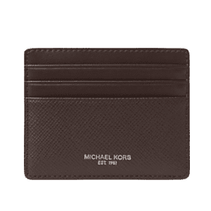 Michael Kors Men's Harrison Crossgrain Leather Tall Card Case for $29